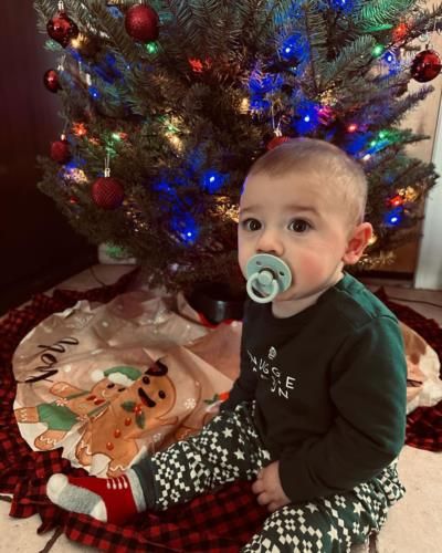 Capturing The Joy: My Son's First Christmas Tree Experience