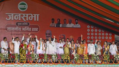 INDIA bloc will rotate PM’s chair among Mamata, Stalin and Lalu: Amit Shah in Bihar