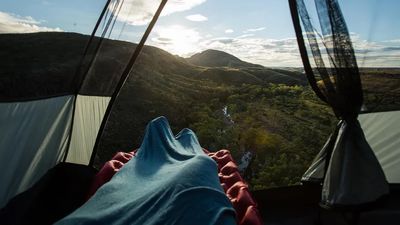 Can you use a sleeping bag liner on its own for camping?