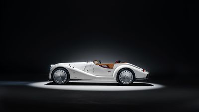 Morgan Midsummer is a bold barchetta designed with Pininfarina