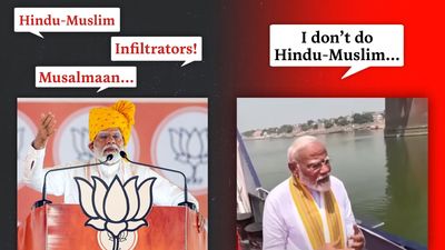 Modi’s ‘Hindu-Muslim’ assertion amplified unchecked. Thanks to a media in coma