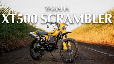 This Custom Yamaha Scrambler Is Perfection