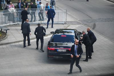 Slovakia PM shooting – live: Robert Fico ‘escaped death by a hair’ as president says situation ‘critical’