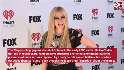 Avril Lavigne responds to bizarre conspiracy theory she died 20 years ago and was replaced by body double