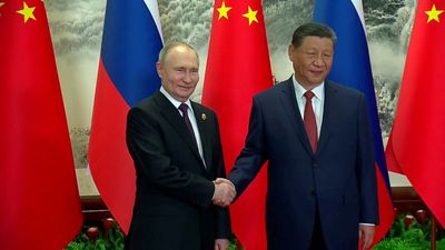 Vladimir Putin arrives in China to meet Xi Jinping as West watches with growing concern