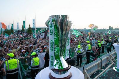 Celtic thrash Kilmarnock to win the Scottish Premiership title
