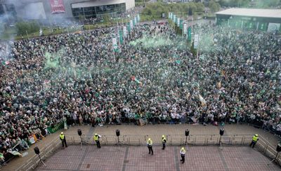 The Green Brigade announce Celtic title party plans