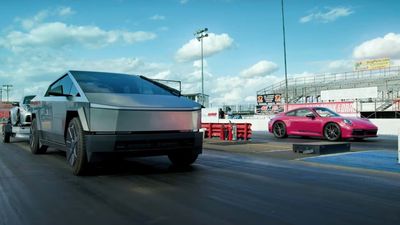 Tesla Misled You With Its Cybertruck Towing a 911 Drag Race. Here's Proof