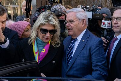 Bob ‘Gold Bars’ Menendez reveals wife Nadine’s cancer diagnosis a day after blaming her for bribery charges