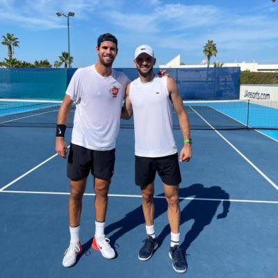 Tennis Stars Khachanov And Dimitrov Showcase Friendship And Skill