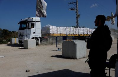 Israel ‘needs to do more’ to stop settlers sacking Gaza aid trucks, US says