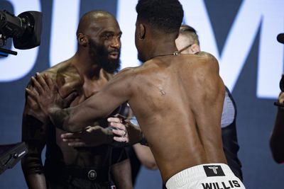 Photos: Bellator Champions Series: Paris ceremonial weigh-ins and fighter faceoffs