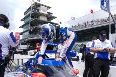 Linus Lundqvist Crashes During Indianapolis 500 Practice Session