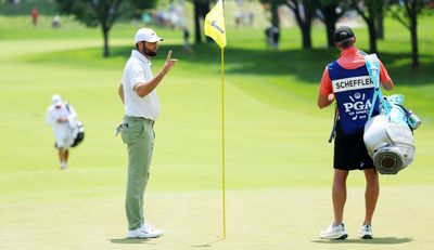 WATCH: Scottie Scheffler Holes Out For Eagle At Very First Hole Of PGA Championship