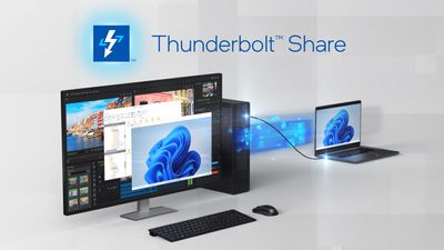 One PC not enough? Intel’s new Thunderbolt Share lets you chain two PCs together