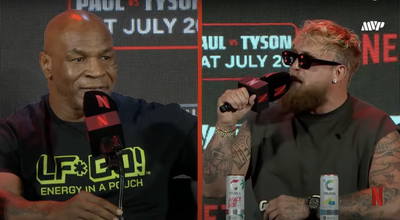 Video: Things get spicy between Jake Paul, Mike Tyson at Texas news conference