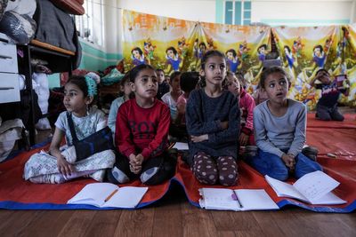 For the children of Gaza, war means no school — and no indication when formal learning might return