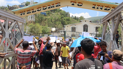 Rallies held in Manipur, Mizoram against fencing of Indo-Myanmar border