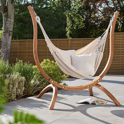 George Home’s new hammock chair is the perfect piece to transform your garden into a Bohemian haven
