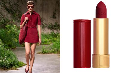 Gucci Beauty’s first lipstick by Sabato De Sarno is the perfect shade of deep red