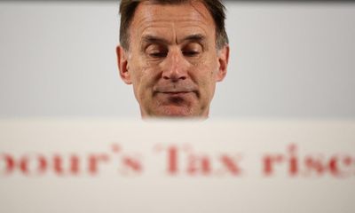 Jeremy Hunt promises further tax cuts and hits out at Labour plans