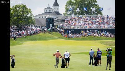 PGA Championship: Rory McIlroy in the mix but red-hot Xander Schauffele sets blistering pace