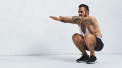 I'm a personal trainer — the candlestick roll is the best bodyweight exercise for your barbell squats