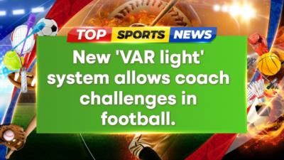 FIFA Trials New VAR System Allowing Coaches To Challenge Decisions