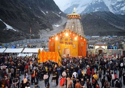 More than one lakh pilgrims visit Kedarnath after its opening on May 10 causing major traffic congestion
