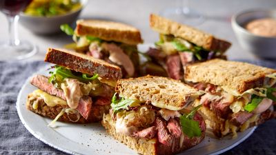 These unforgettable Steak Reubens will wow your guests this summer