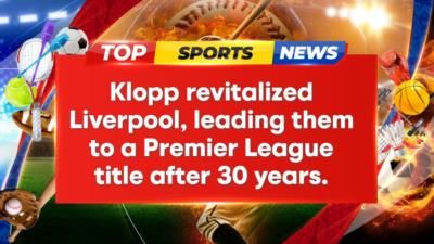 Jurgen Klopp's Impact On Liverpool And The City Of Liverpool