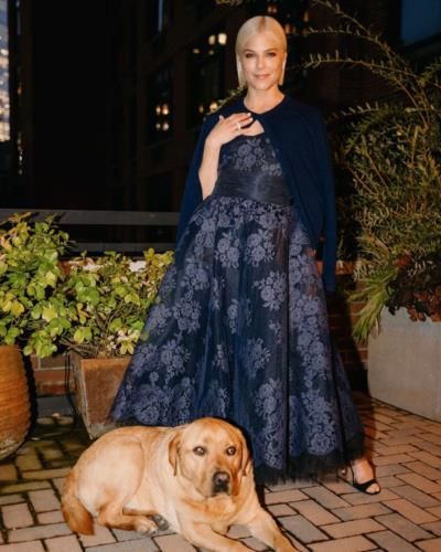 Selma Blair Radiates Elegance In Navy Blue Photoshoot