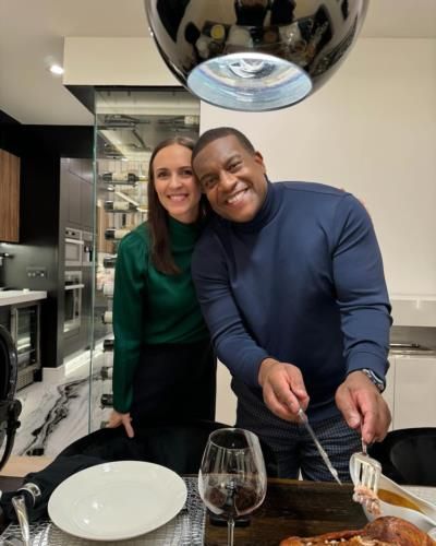 Kevin Weekes And Family: Culinary Creations In Navy Blue Harmony
