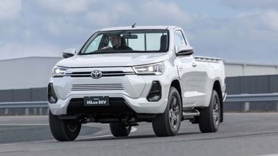 Electric Toyota Hilux Pickup Production To Start In 2025