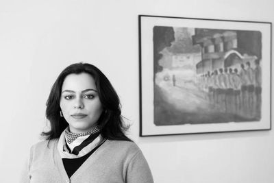Palestinian artist Malak Mattar debuts in Scotland with powerful exhibition on Gaza