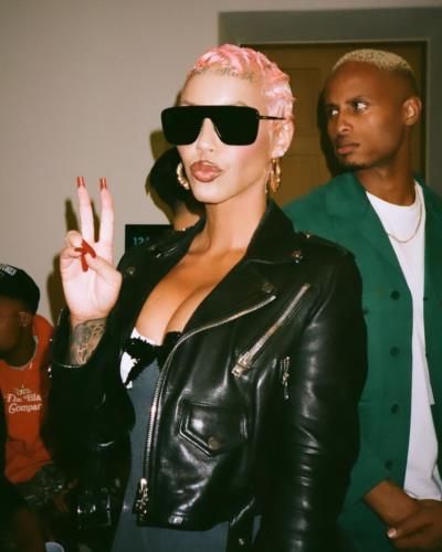 Amber Rose Stuns In Edgy Photoshoot Displaying Confidence And Style