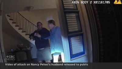 Conspiracy theorist who attacked Nancy Pelosi's husband with hammer jailed for 30 years