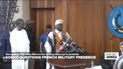 Senegalese PM Ousmane Sonko questions French military presence