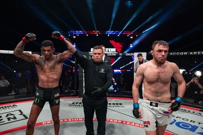 Bellator Champions Series results: Patchy Mix squeaks by Magomed Magomedov to retain title
