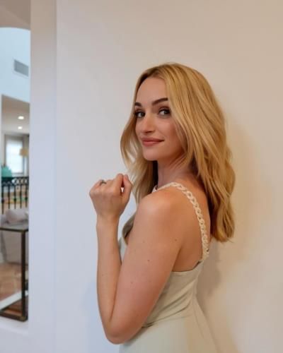 Brianne Howey Radiates Elegance And Confidence In Stylish Ensemble