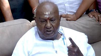 Take action against Prajwal as per law, but cases against H.D. Revanna were created to get him arrested, says former PM H.D. Deve Gowda in first comment on sex abuse scandal