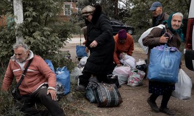 ‘Why the hell didn’t you leave earlier?’: the battle to evacuate residents as Russia advances in Kharkiv