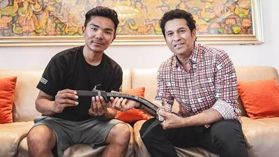 Teen mountaineer Nima Sherpa relishes meet with Sachin Tendulkar
