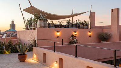 At restored Marrakech riad Dar Al Dall, local authenticity meets contemporary flair