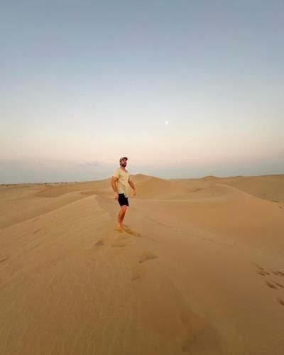 Liam Hemsworth's Desert Adventure: A Photo Journey