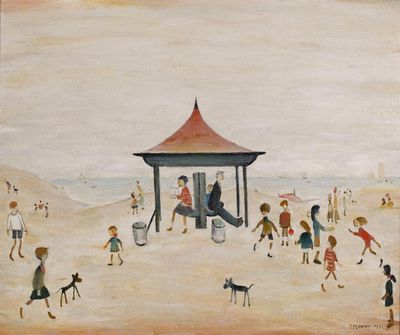 ‘I put his matchstick men in the bin’: Lowry’s lost sketches go on display for first time