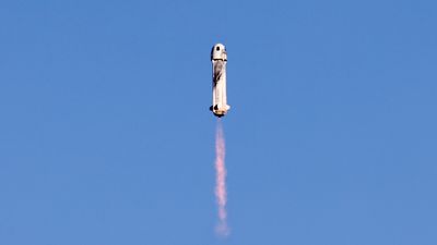 How to watch Blue Origin's NS-25 private space tourist mission online today