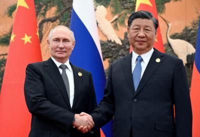 Xi Jinping And Vladimir Putin Meet Amid Military Tensions