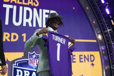 NFLPA Rookie Premiere gives first look at J.J. McCarthy and Dallas Turner in uniform