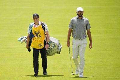 Who is Scottie Scheffler’s caddie Saturday at the 2024 PGA Championship? It’s not Ted Scott